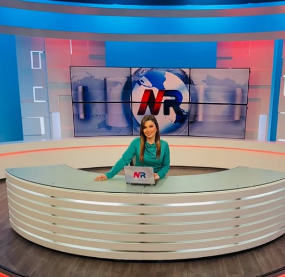 Melissa Durán presentadora Noticias Repretel.