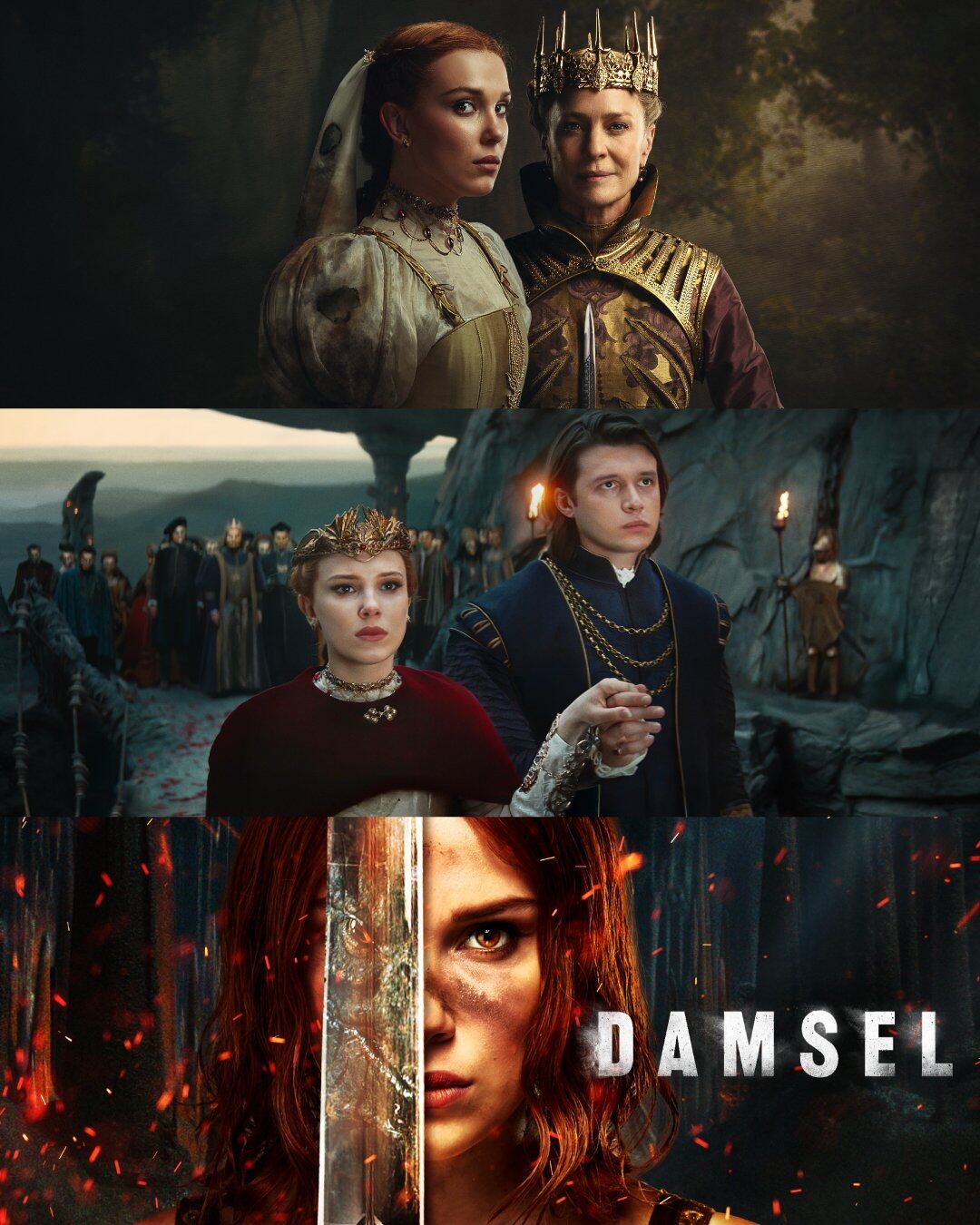 Damsel se acaba de estrenar y ya es la película más vista en Netflix Costa Rica