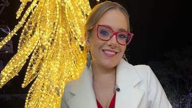 María Jesús Prada, heredera de Teletica, atrae miradas por atuendo que llevó al cine