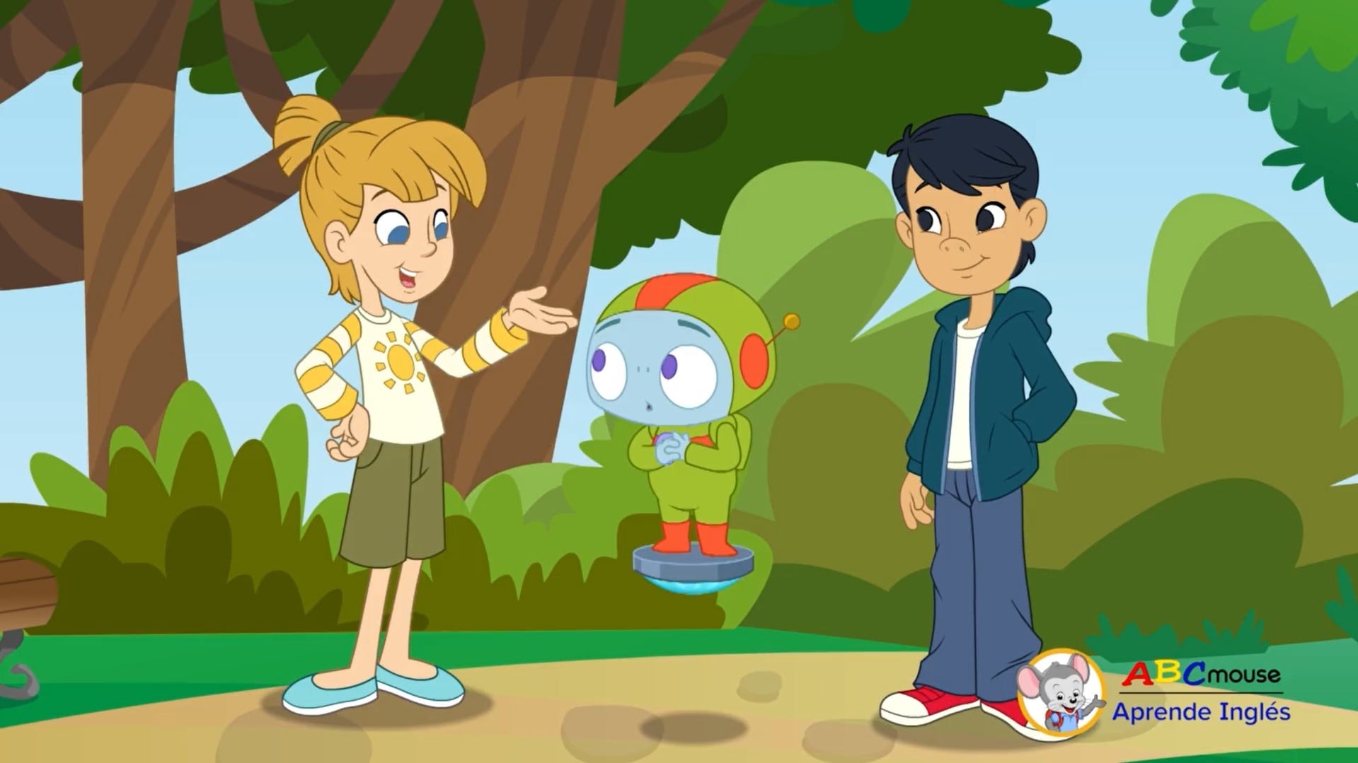 Desde este jueves 12 de agosto, los niños entre los 3 y 11 años podrán aprender inglés por televisión ya que el canal XPERTV comenzará a dar un programa de media hora, todos los jueves, a partir de las cinco de la tarde