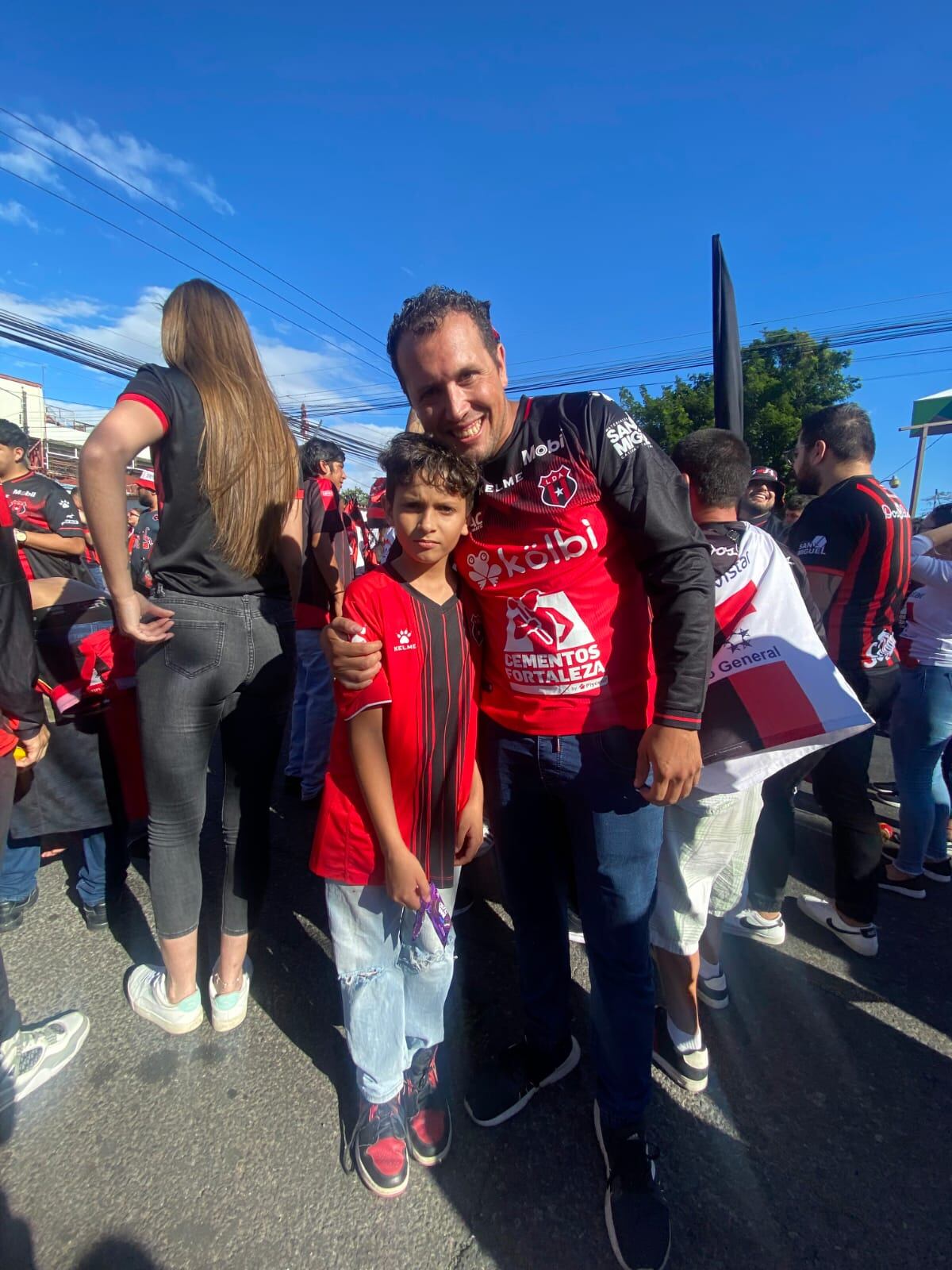 Steven Godoy Porras  aficionado agredido Cortesía para el medio La Teja.