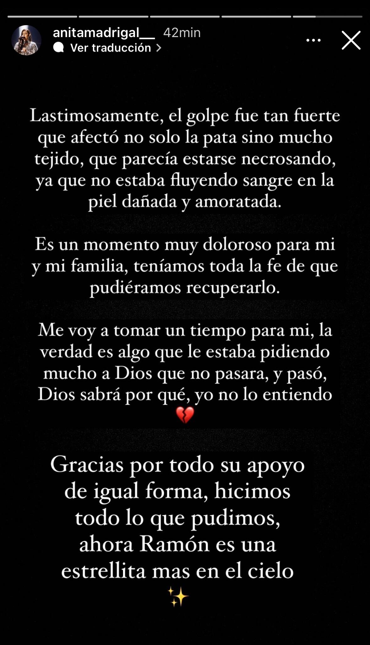 Ana madrigal Nace una estrella