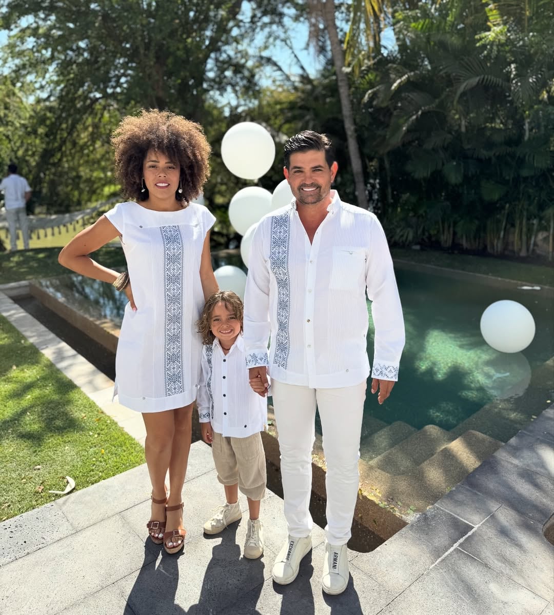 Actor mexicano Ferdinando Valencia y la actriz y modelo tica Brenda Kellerman