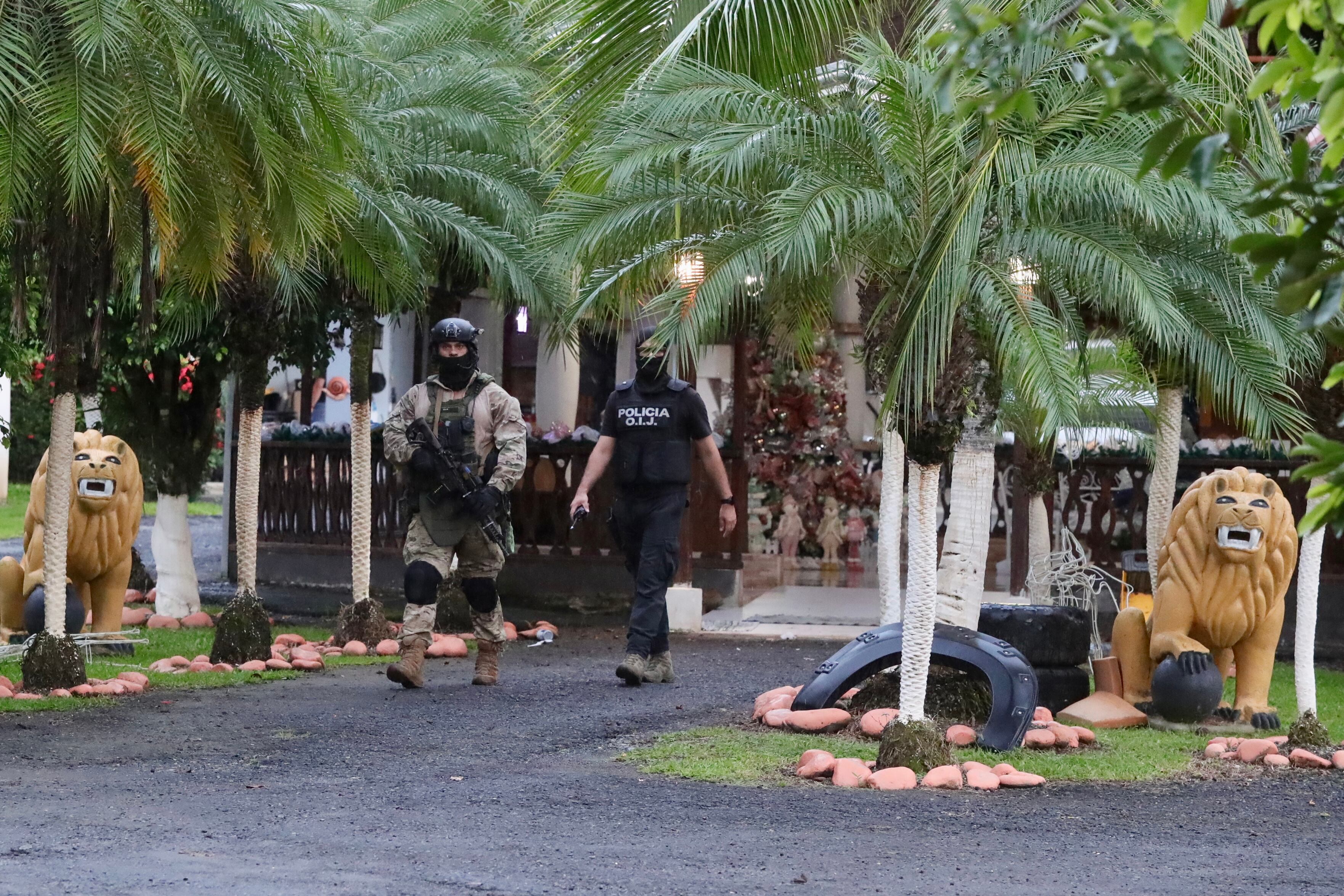 Allanamiento del OIJ Cahuita Limón