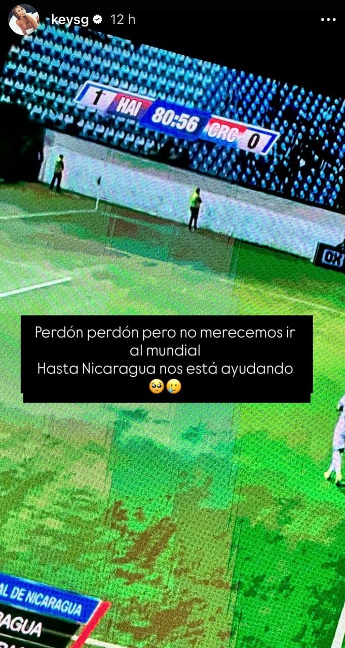Esto fue lo que dijo Keyla Sánchez tras la derrota de la Selección Nacional.