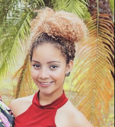 Fiorella Chinchilla, joven que falleció en accidente de tránsito en Parrita. Foto tomada de Facebook.