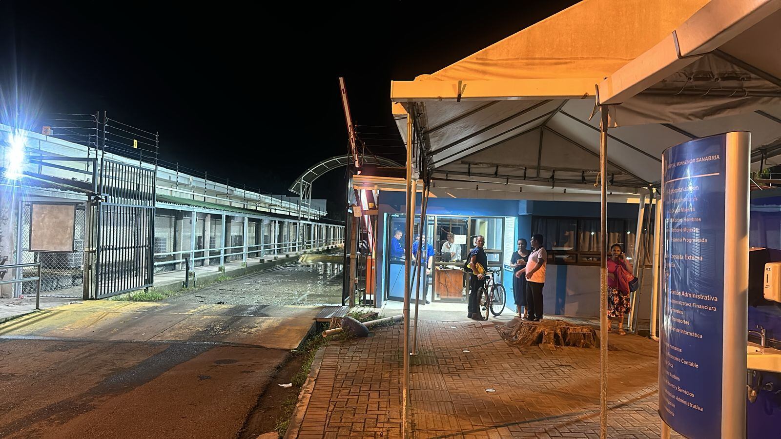 balacera hospital puntarenas