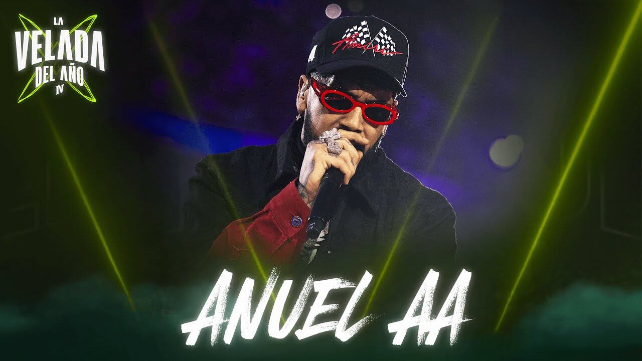 Anuel AA cerró la Velada del Año 4 con un bochornoso show. Foto: Velada del Año 4.