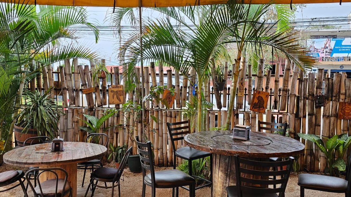 Perro salchicha lo espera en una playa en Santa Ana para darse uno que otro gustito.