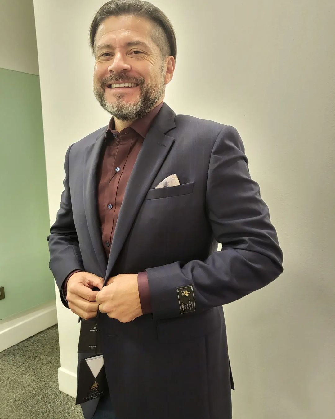 Periodista deportivo Gustavo López Cárcamo. Instagram