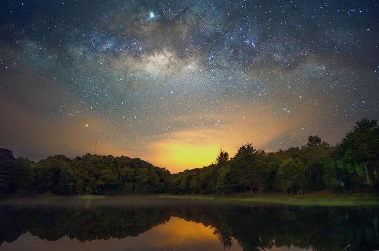 Laguna Don Manuel se ubica en Santa María de Dota. (Tomada de Facebook)