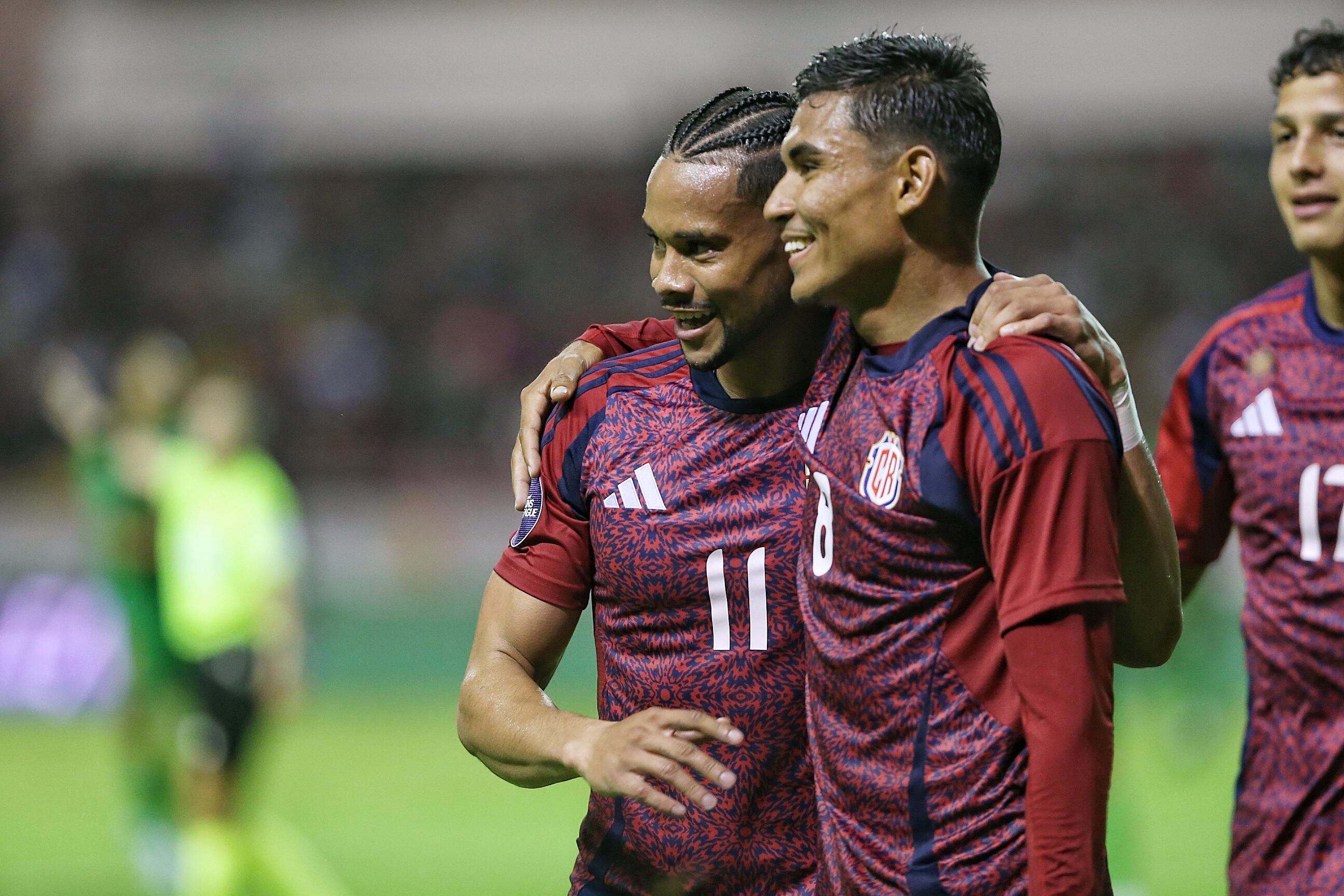 05/09/2024/ Juego entre la selección nacional de Costa Rica vs Guadalupe por la Nations League 2024 de CONCACAF en el estadio Nacional / Foto John Durán