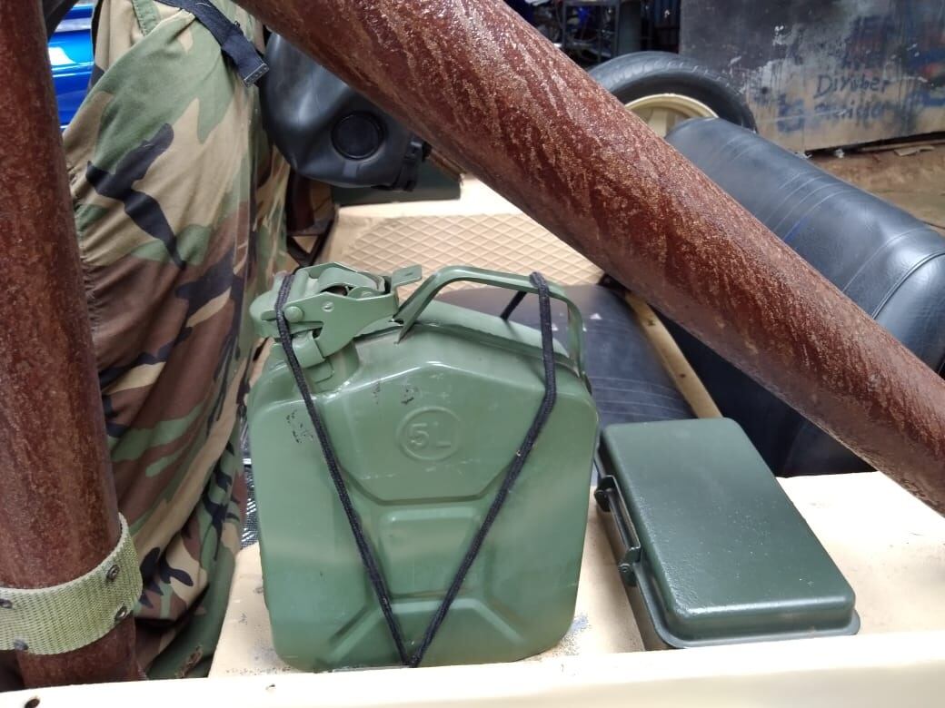 Jeep CJ5 del año 53 propiedad de Pavel Hidalgo. Cortesía.