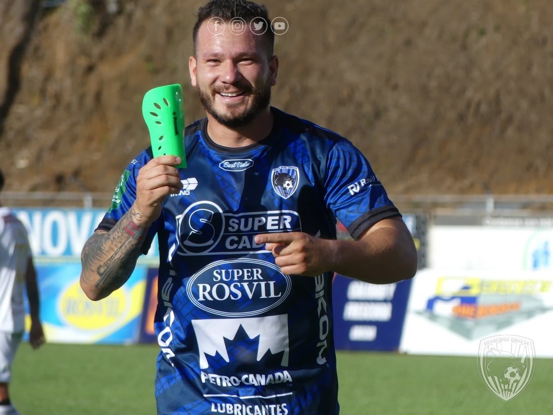 Jorge Alejandro Castro, en el juego Grecia  - Cartaginés. Cortesía.