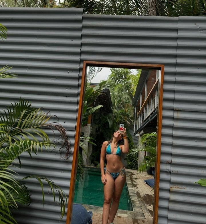 Nicole Wallace está de vacaciones en Costa Rica