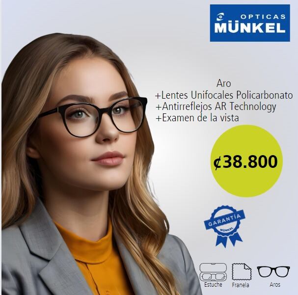 Nos asegura el doctor Paul Münkel que sí es posible olvidarse por completo de los reflejos molestos y, al mismo tiempo, nos confirma que, precisamente, contra los reflejos, en Ópticas Münkel hay una super promoción.