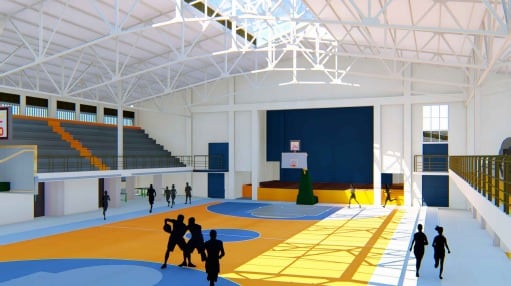 El gimnasio del Colegio San Luis Gonzaga será restaurado con una inversión de ¢1.303 millones tras permanecer clausurado desde abril del 2020.
