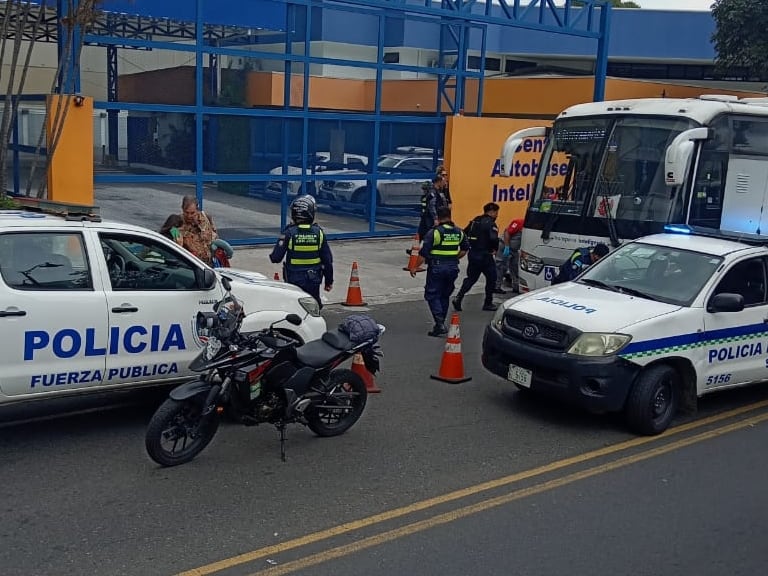 Balacera en el Paseo Colón en San José deja un fallecido y un herido