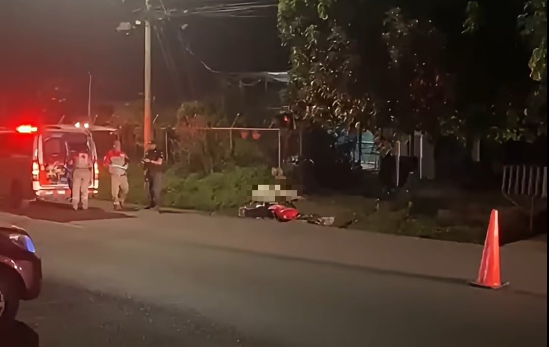 El crimen ocurrió en la comunidad de Mastate de Orotina. Foto Redes Sociales.