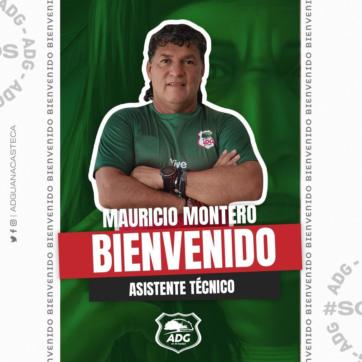 MaurIcio Montero es el nuevo asistente de Guanacasteca. Prensa ADG.