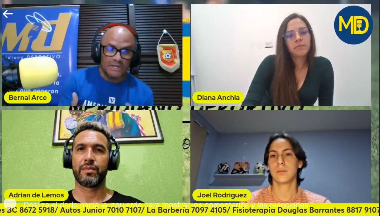 Bernal Arce, Meridiano Deportivo, décimo aniversario