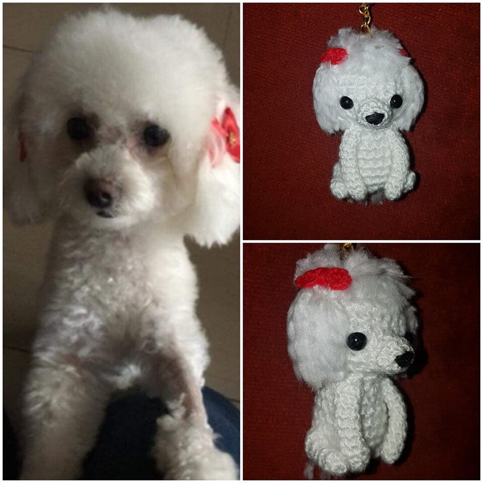 Jennifer Pérez hace réplicas de peluditos tejiéndolos