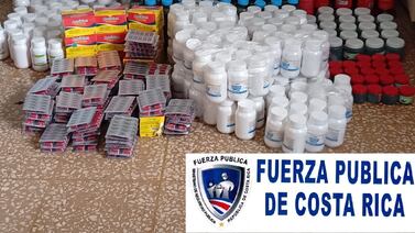 Policías decomisan cerca de 12 mil unidades de medicamentos contrabandeados desde Nicaragua