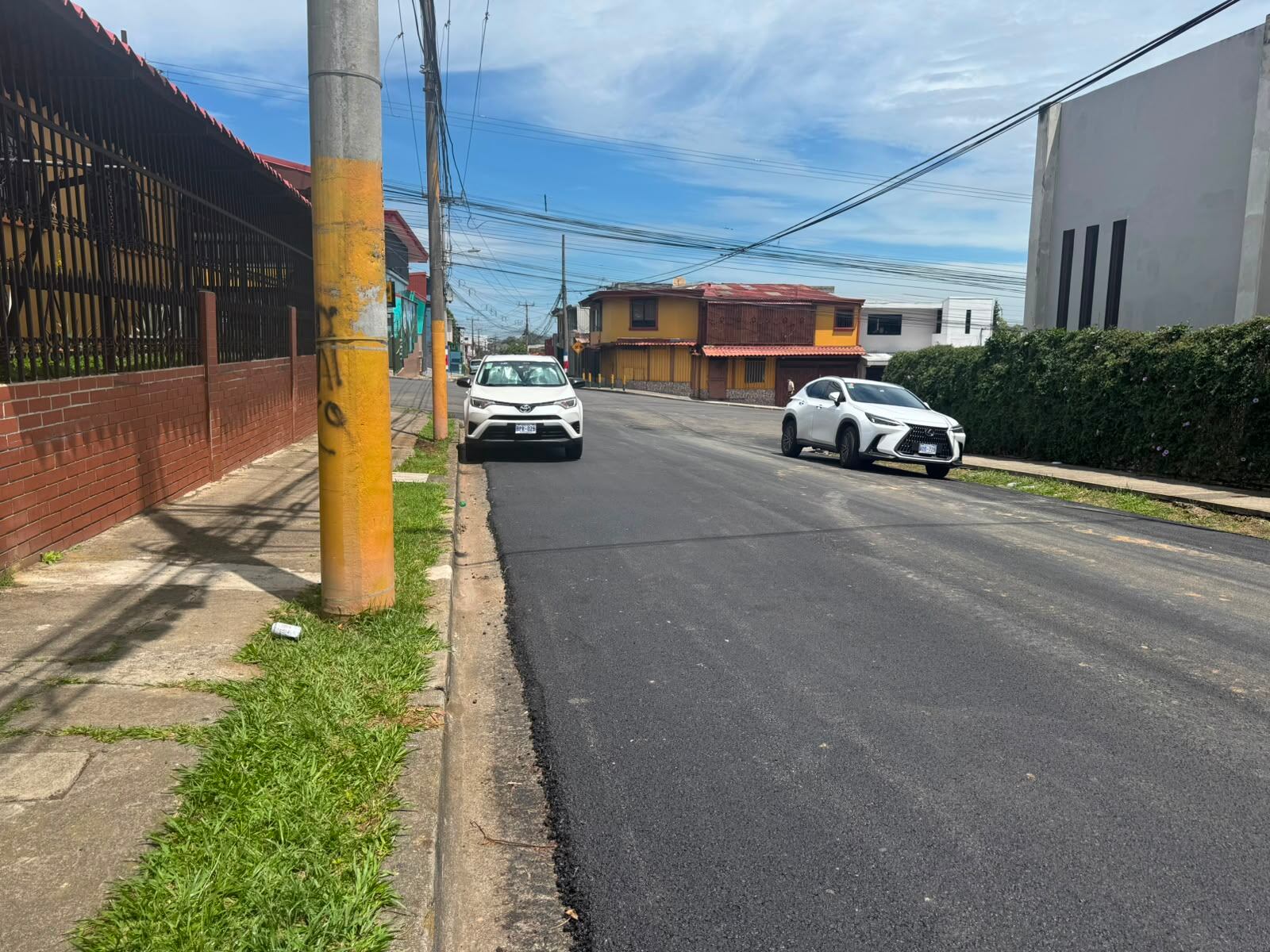 Calle fue intervenida por municipalidad y AyA