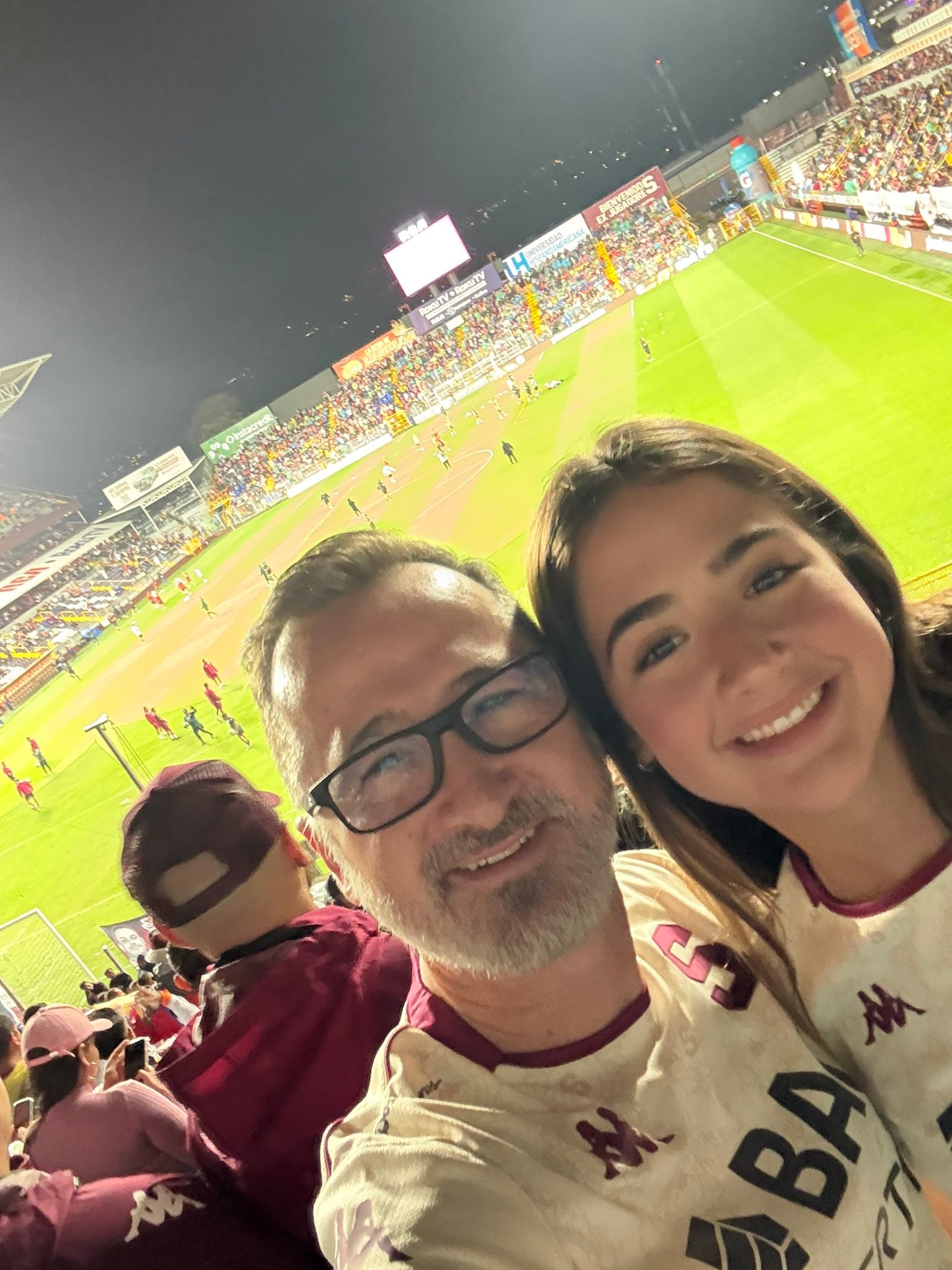 Juan Carlos Rojas asistió al clásico como aficionado en Tibás.