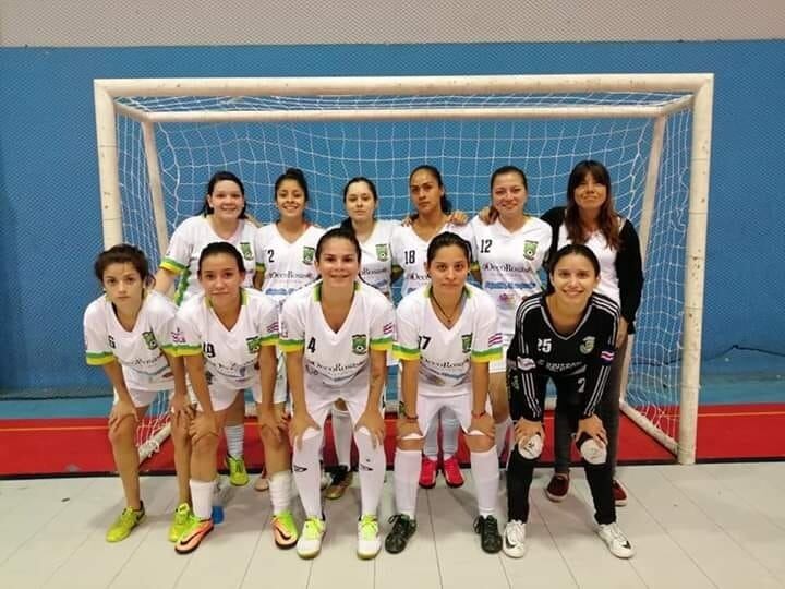 Jackeline Corrales, entrenadora de fut sala con covid-19. Cortesía.