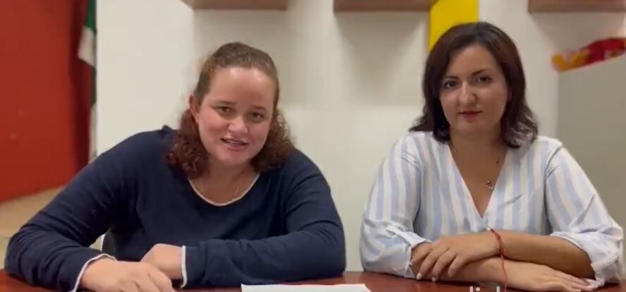 Las regidoras de la municipalidad de San José Andrea Rudín (izquierda) y Ariana Sánchez