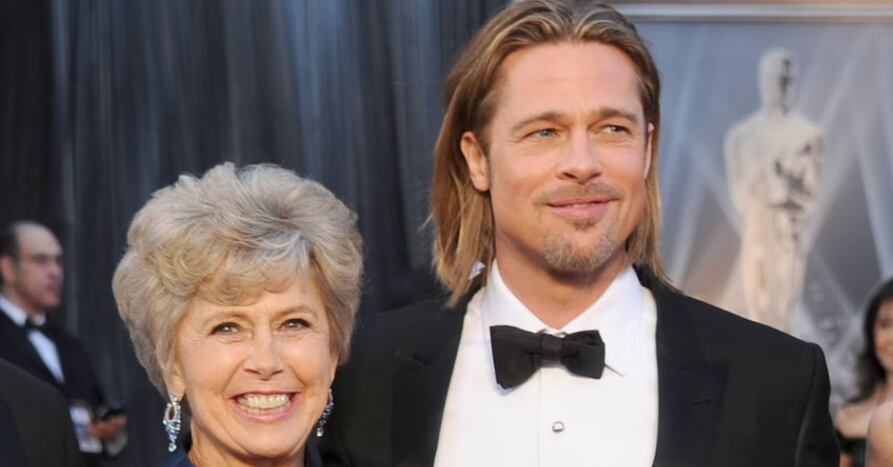 Brad Pitt y su madre