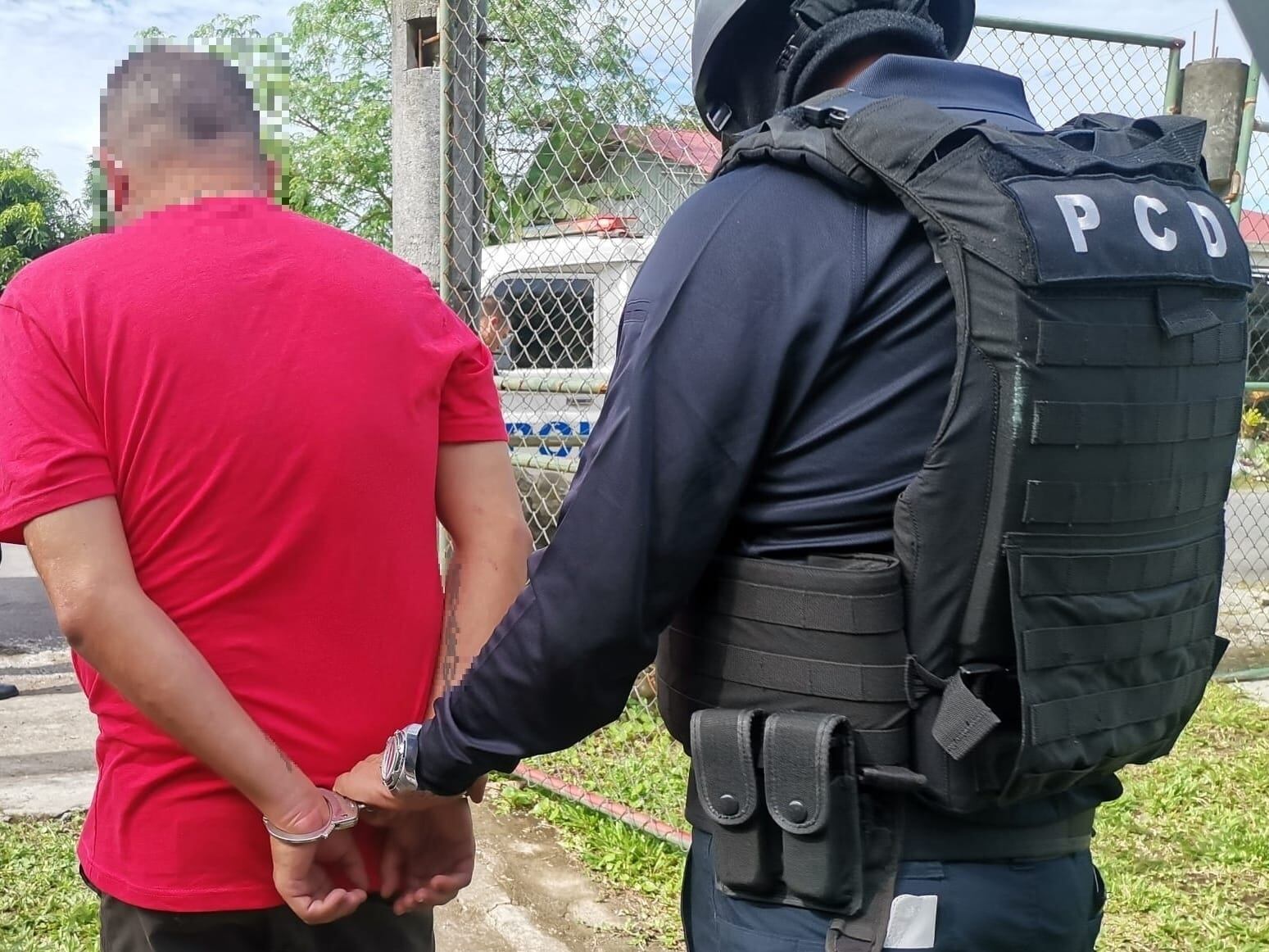 PCD desarma violenta banda narco que era liderada por hermanos en Pococí. Foto MSP.