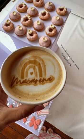 Marianela Valverde y su esposo Juan David Cardona tuvieron un hermoso baby shower de su hija Macarena