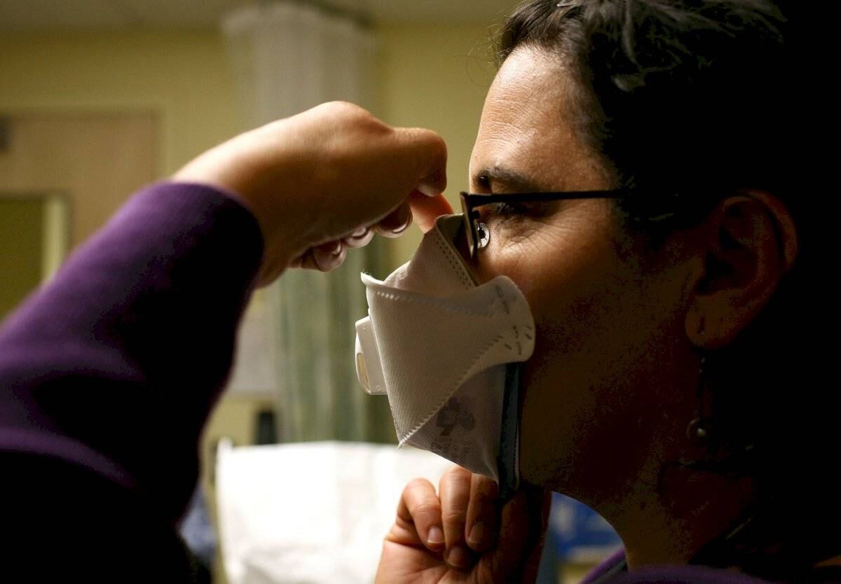 Mascarilla N95 se usa en tiempos de coronavirus