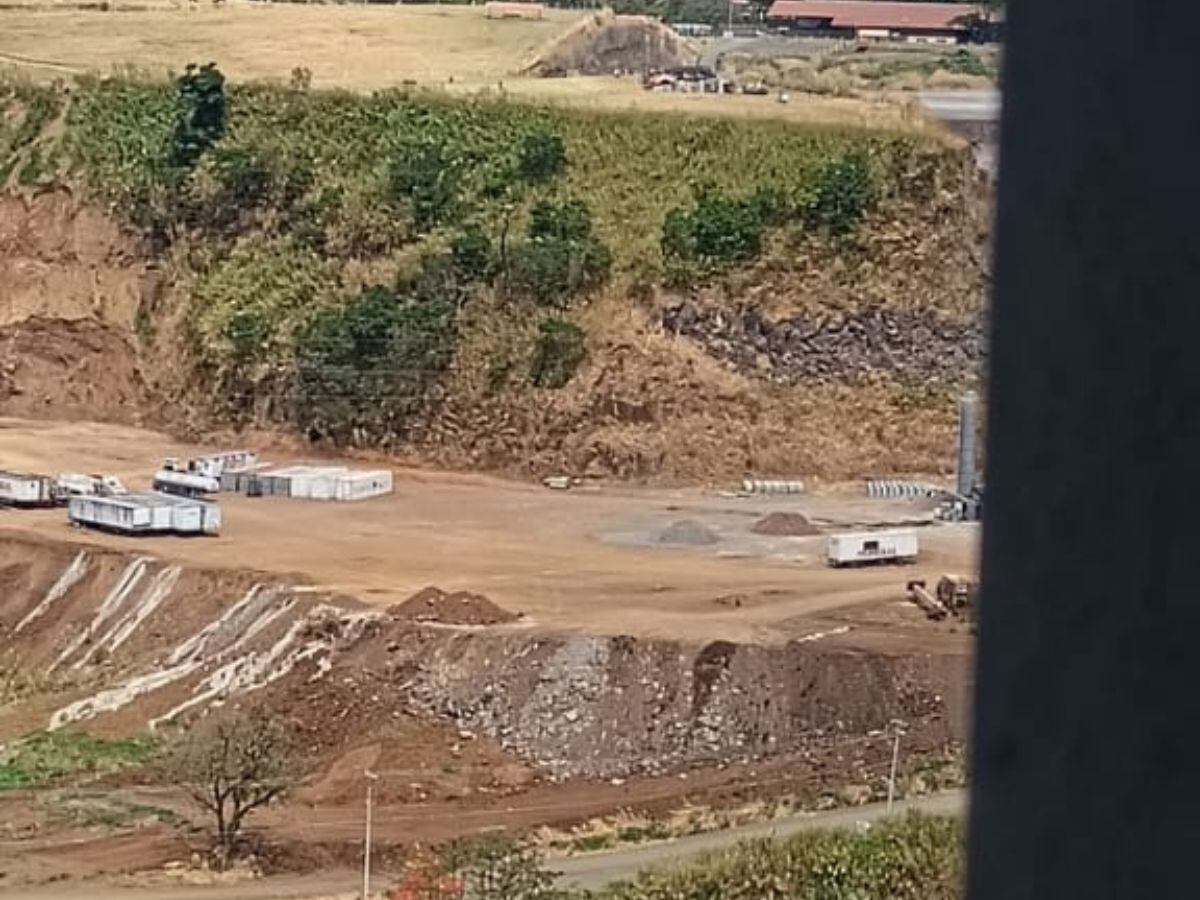 Los vecinos de Belén han tomado fotografías como esta, que dejan en evidencia la continua expansión de Pedregal.