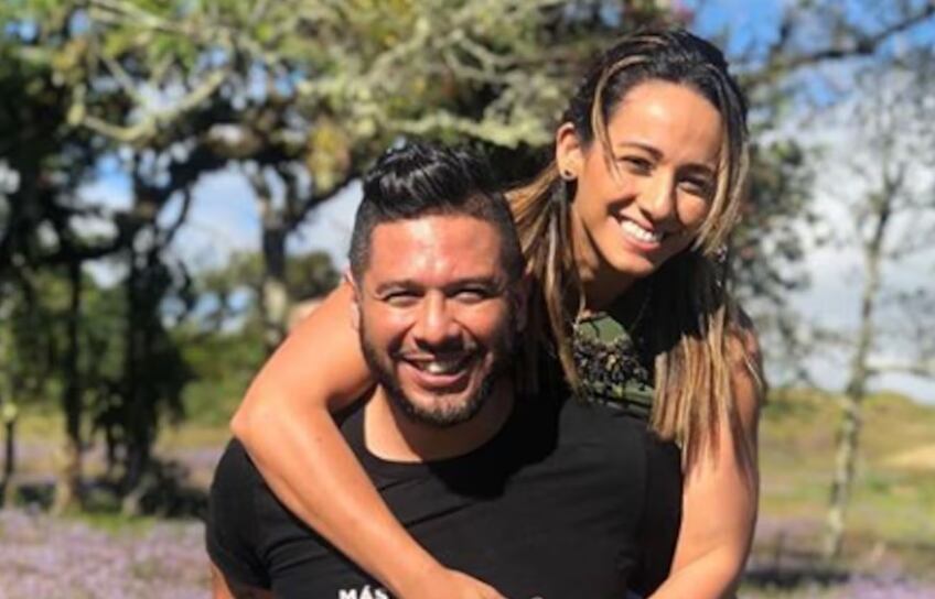 Alonso Solís y su exesposa Débora "Debbie" Soto