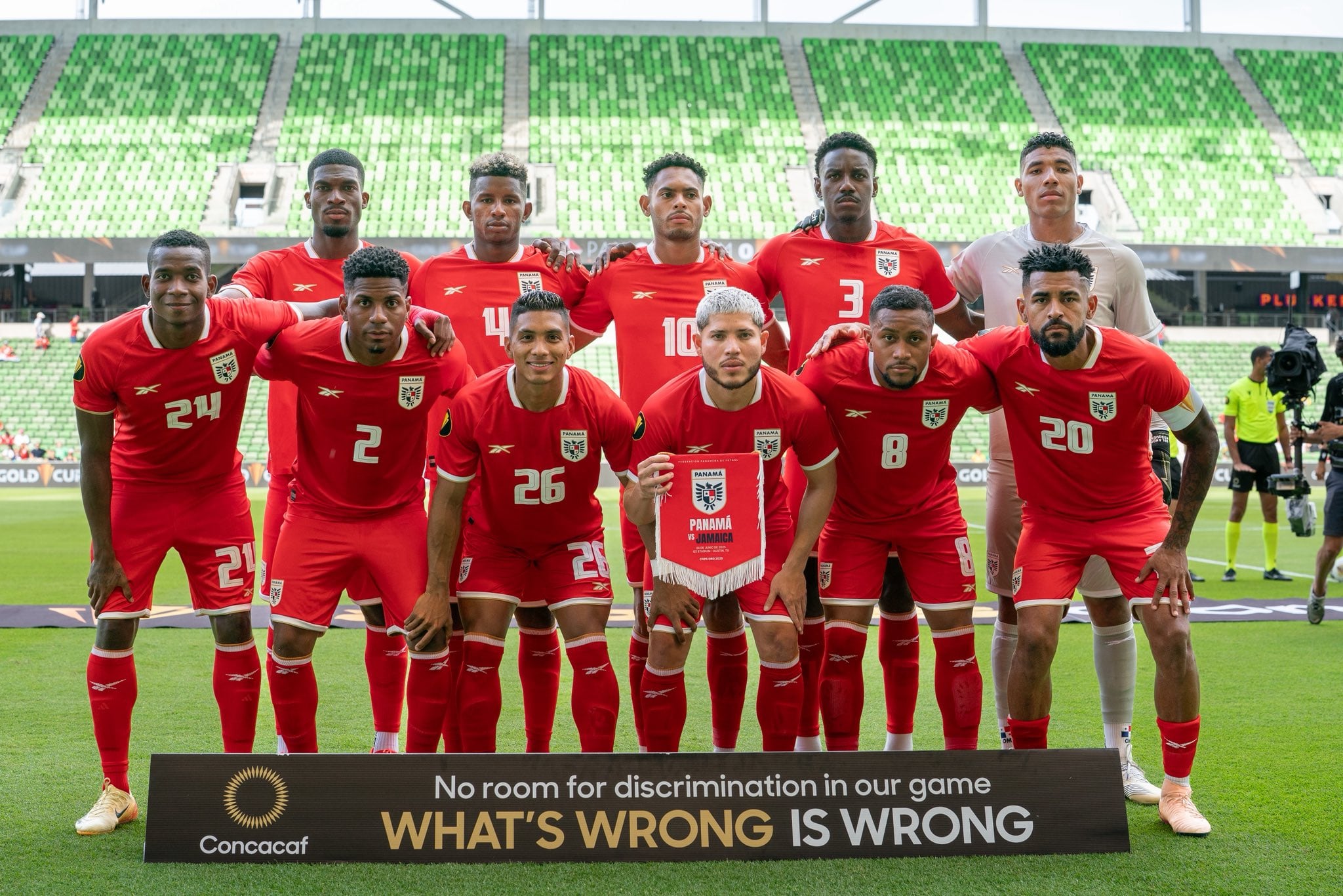 Panamá goleó a Jamaica 4-1, en el cierre del grupo C de la Copa Oro. Fotos tomadas de Fepafut.