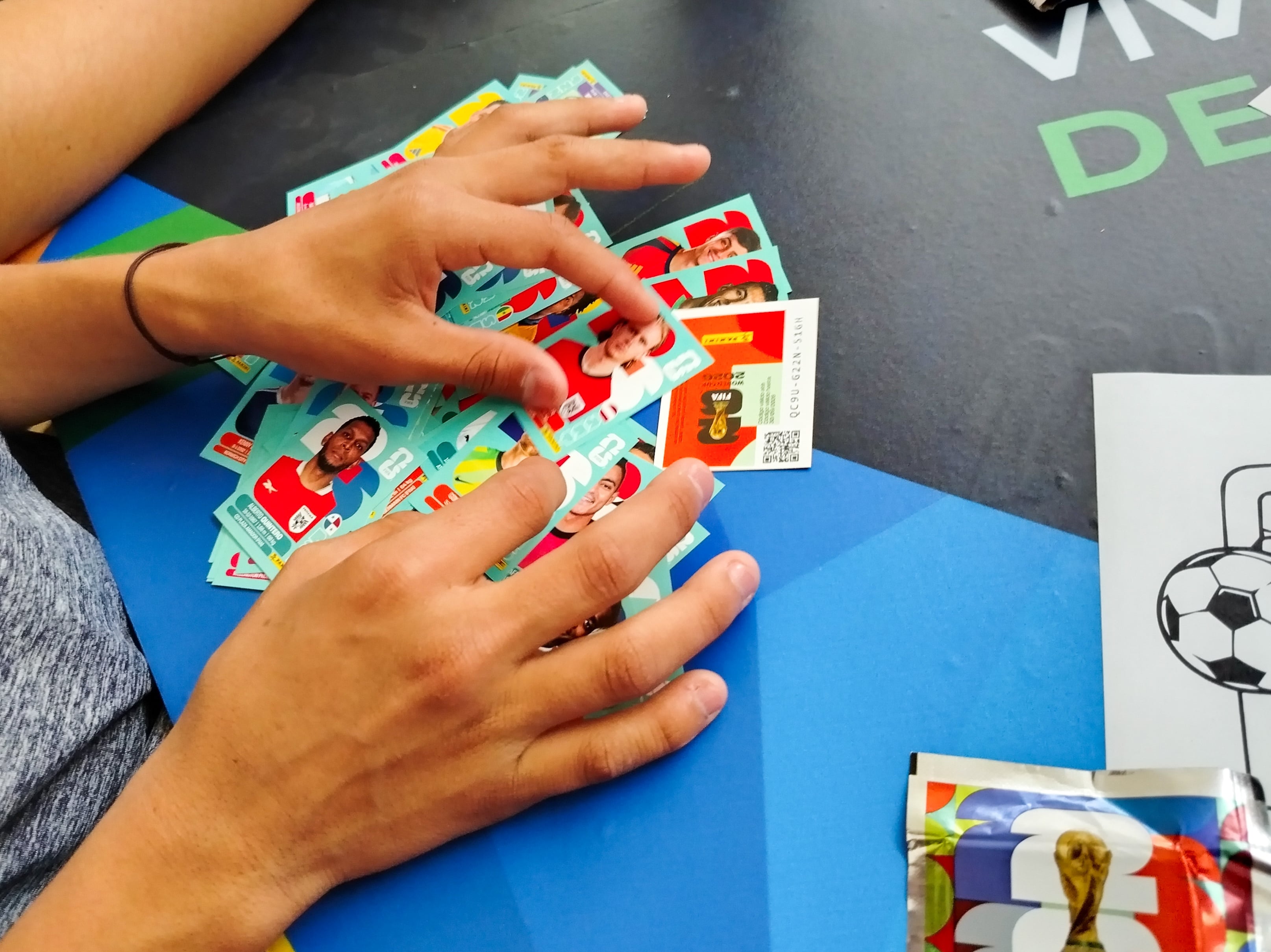 Intercambio de postales Panini