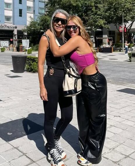 Kattya Granados, mamá  de Keyla Sánchez