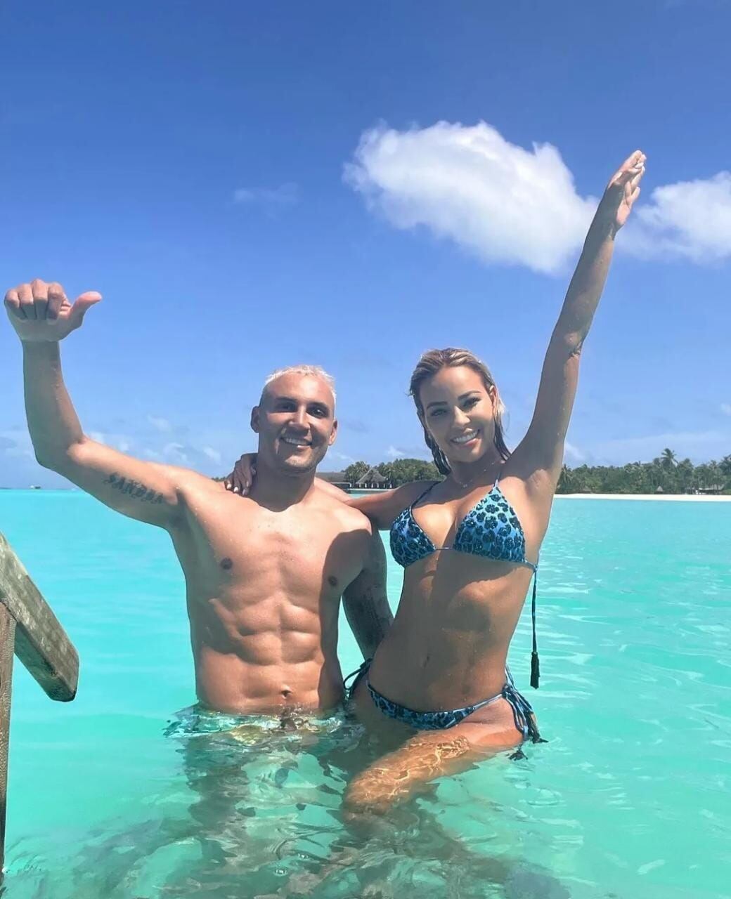 Andrea Salas, esposa de Keylor Navas. Instagram.