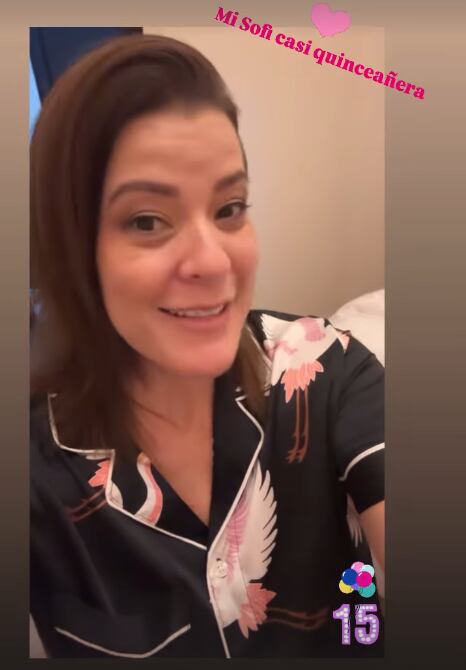 Fabiola Herra ha estado compartiendo videos de su experiencia.