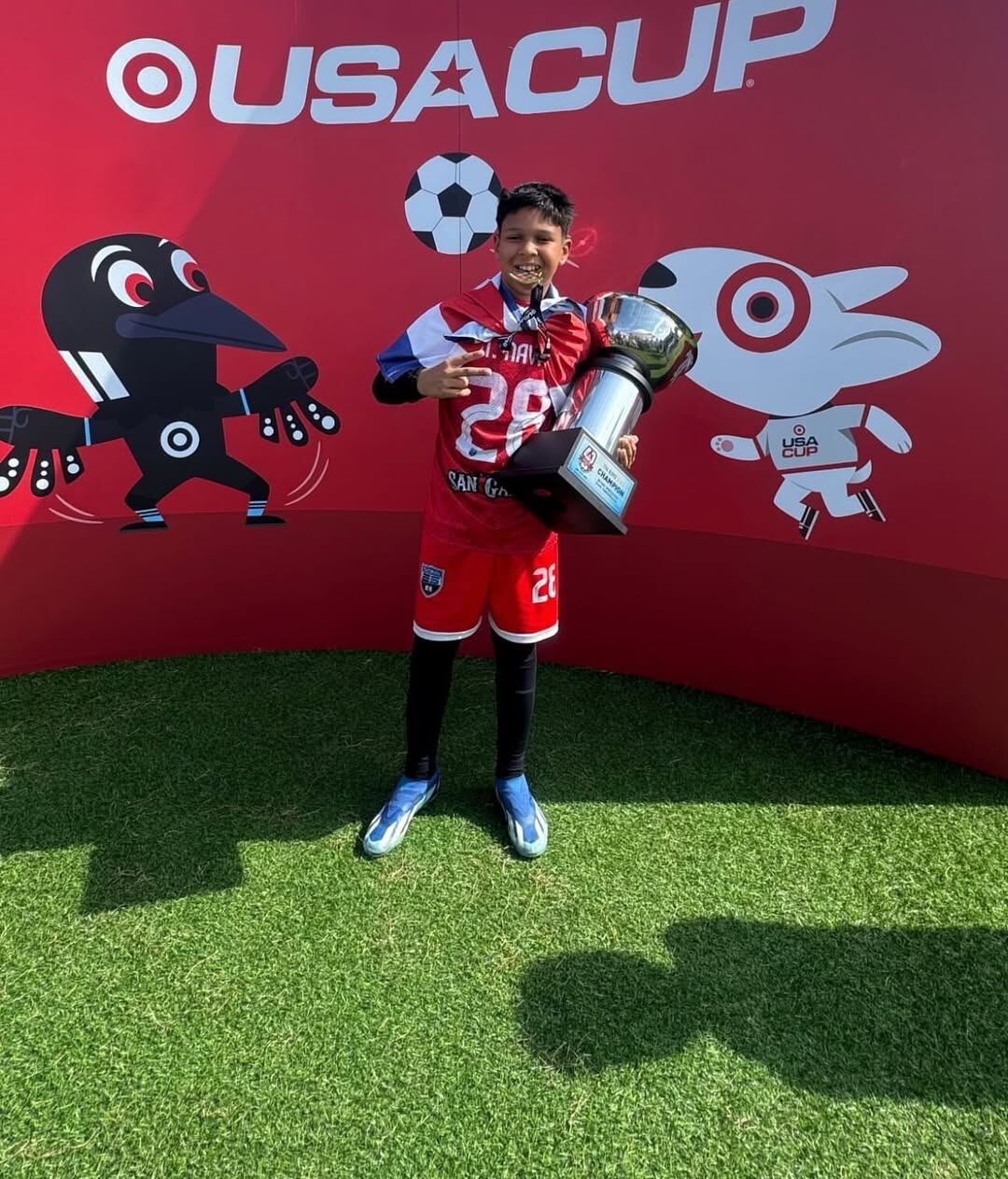 Keysaack Waston y Mateo Navas ganaron un torneo en Estados Unidos. Instagram Keyssack Waston.