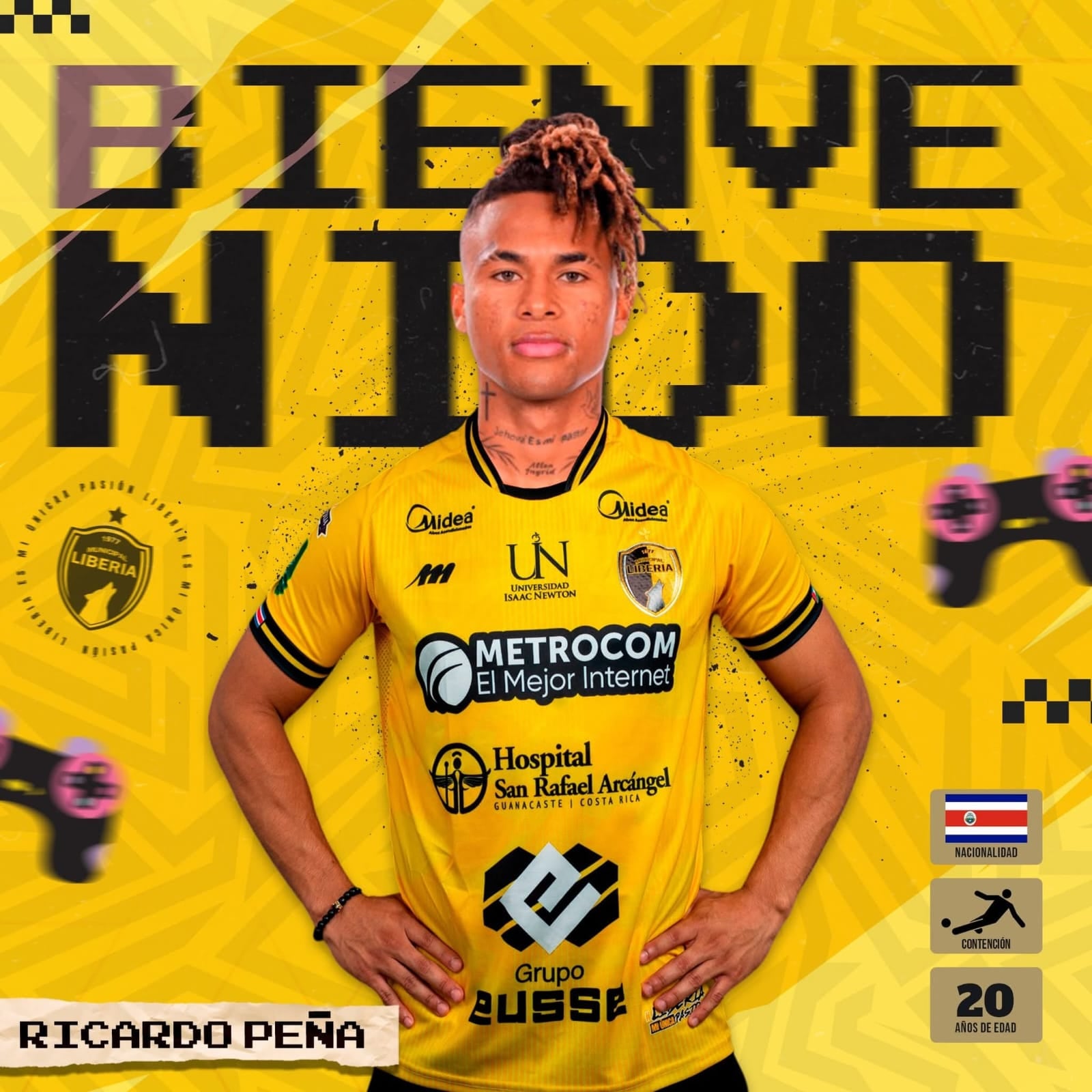 Ricardo Peña, Liberia