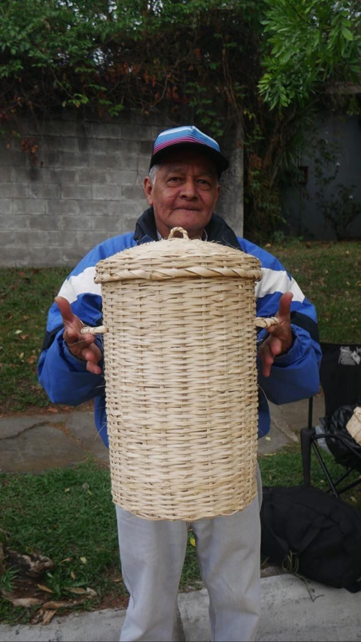 Guillermo Abarca, canastero de Curridabat