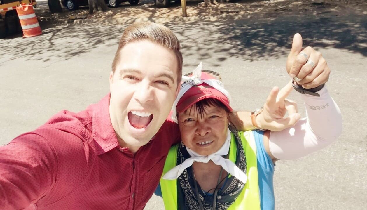 Ítalo Marenco sorprendió a su amigo la trafiquina