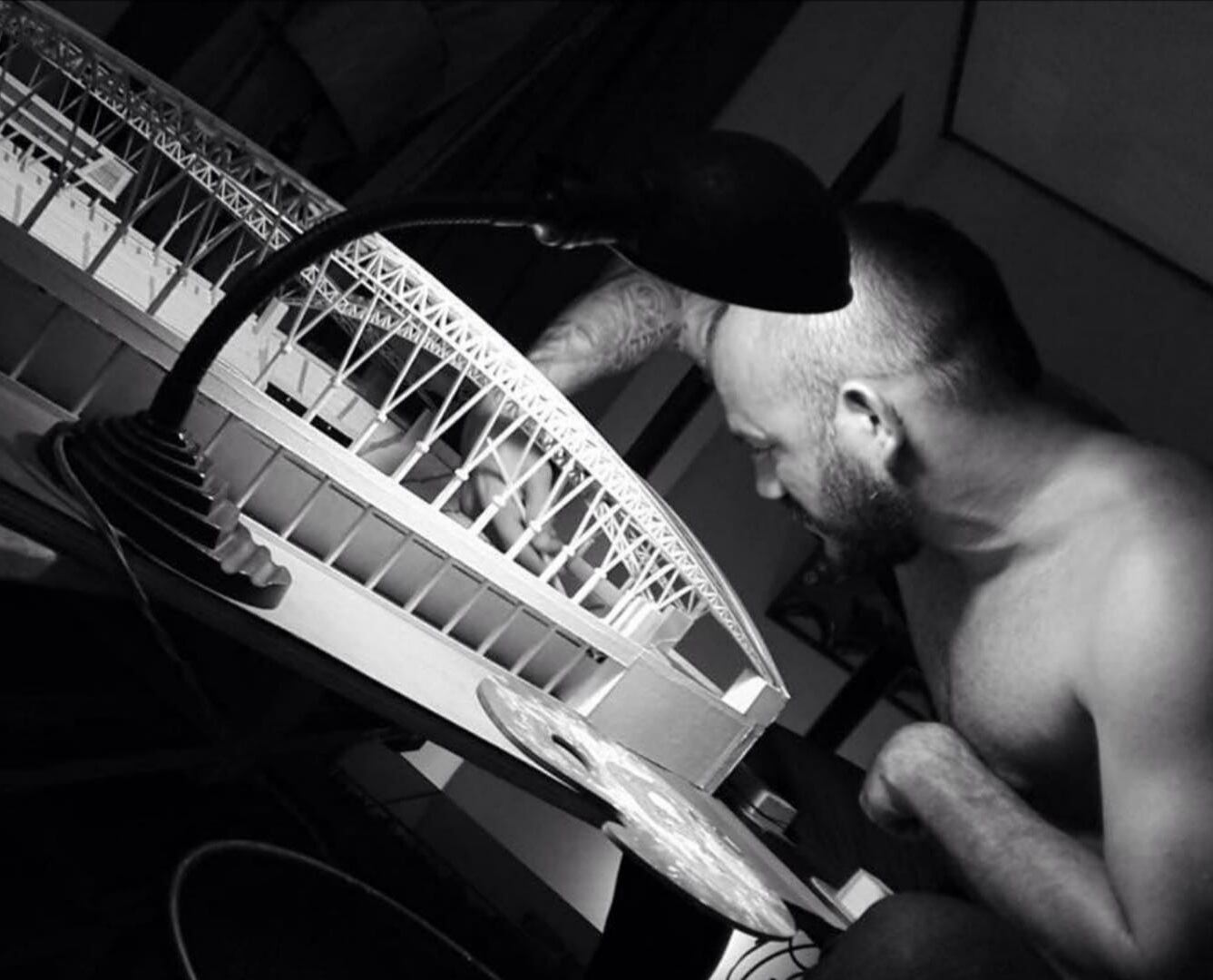 Esteban Ramírez, jugador del Sporting y arquitecto. Cortesía.