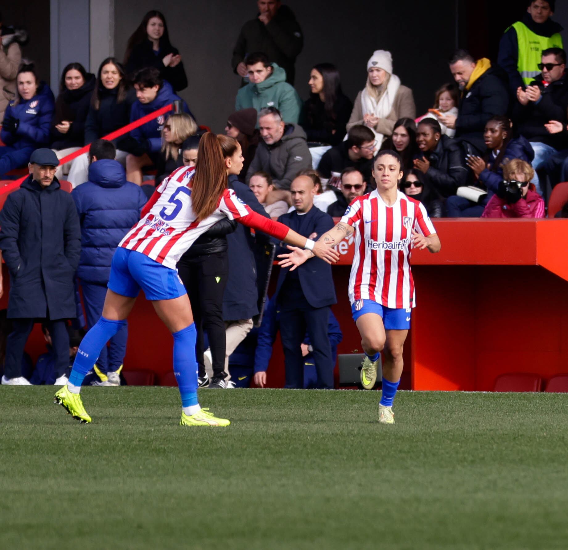 Priscilla Chinchilla debutó con el Atlético de Madrid femenino.