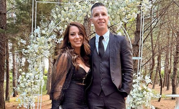 Pablo Gabas y su esposa Dayana Guillén