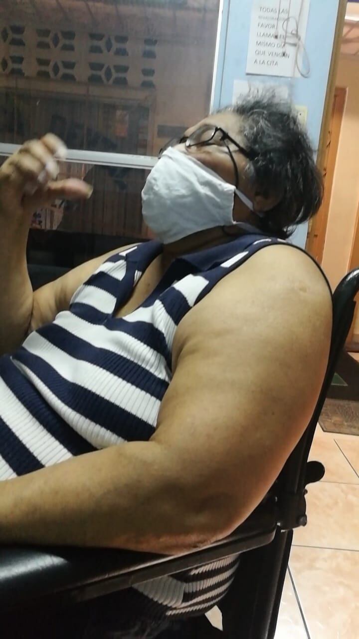 doña Francisca Obando Molina, una alajueliteña que venció al coronavirus después de una gran batalla, la cual arrancó el pasado 16 de julio.